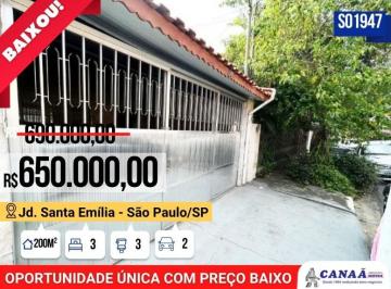 a1bc761525dff4cabd41c99266f3e39550dc7394 · Sobrado com 3 dormitórios à venda, 200 m² por R$ 650.000,00 - Jardim Santa Emília - São Paulo/SP