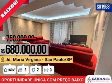 07d51f8673f486f6c25dde6f114e0440a5c45541 · Sobrado com 3 dormitórios à venda, 160 m² por R$ 680.000,00 - Jardim Maria Virginia - São Paulo/SP