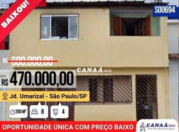 5e0c73686a3be0da65b3a81d6e0918a019bdd7e7 · Sobrado com 04 casas pra venda, 200 m² por R$ 470.000 - Jardim Umarizal - São Paulo/SP