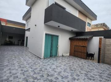 Casa · 140m² · 1 Quarto · 5 Vagas · EXCELENTE SOBRADO COM AREÁ GOURMET NO BAIRRO BOPIRANGA EM ITANHAÉM