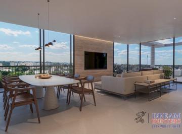 Apartamento · 137m² · 3 Quartos · 2 Vagas · Apartamento com 137m² no bairro Juvevê, com 3 suítes, 4 banheiros e 2 vagas de garagem