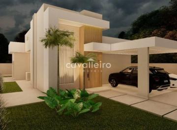 75df0465c8842ab5f90392d351fc9adeea330de8 · Condomínio Eco Place, Casa com 3 Quartos, Área Gourmet, Piscina, à venda, 132 m² - Maricá/RJ