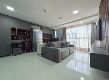Apartamento · 50m² · 1 Quarto · 1 Vaga · DF Plaza – Apartamento Mobiliado de 1 Quarto, Andar Alto e Vista Livre – Águas Claras