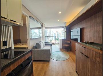 Apartamento · 33m² · 1 Quarto · 1 Vaga · Apartamento para Aluguel - Brooklin, 1 Quarto, 33 m2 - São Paulo