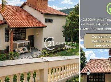 86e600e360d3c8a87c27c8ab5c3942c444932001 · Casa com 4 dormitórios à venda, 615 m² por R$ 3.000.000,00 - Condomínio Refúgio dos Pinheiros - Itap
