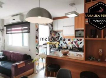 26a4ad5e304b949df1afc949db4e7156b687a9ef · Apartamento com 3 dormitórios à venda, 75 m² por R$ 680.000,00 - Vila Eldízia - Santo André/SP