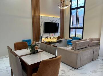 Sala · Casa  Térrea 100% mobiliada com 2 dormitórios à venda, 110 m² por R$ 1.300.000 - Jardim Toscana - In