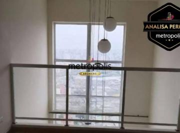 Parte Superior · Loft Duplex à venda, 80 m² por R$ 860 - Vila Caminho do Mar - São Bernardo do Campo/SP