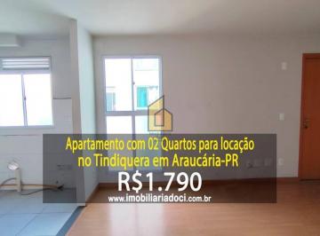8aa509766be4676248c1605a4f638a0023c69688 · Apartamento com 02 Quartos no Tindiquera em Araucária-PR - Locação por R$1.790,00