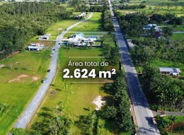 0ab127a4b83706de9e7ddd774143aa12b3c1e605 · Terreno à venda, 2624 m² por R$ 590.000,00 - Rio Bonito (Pirabeiraba) - Joinville/SC