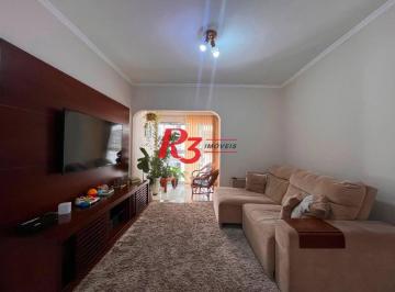 5c1b1a294a3cad19e40b56bd703b7b30457b473d · Apartamento com 3 dormitórios para alugar, 120 m² por R$ 7.500,00/mês - Aparecida - Santos/SP