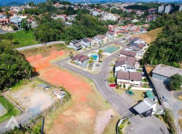 Terreno · 352m² · Lote em condomínio fechado com 355,26m² à venda por R$ 474.293,05 - Tribess - Blumenau/SC