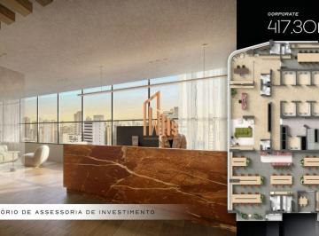 zz4xgnm2ywixywjhota1ogix_md · LM Platinum Tower Sala Comercial Coporate na Doca, 418m², Umarizal - ÚNICA!!!
