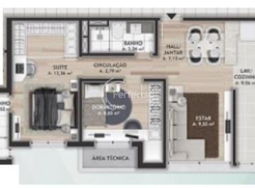 Apartamento · 68m² · 2 Quartos · 1 Vaga ·
Apartamentos - 1 dormitório - Villagio Iguatemi