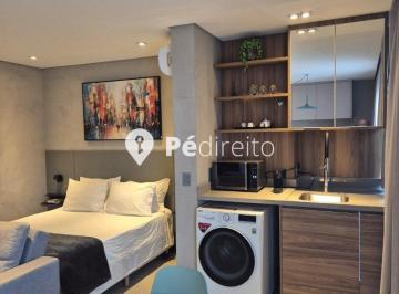 Photo 1 · Apartamento Super Mobiliado à Venda no Paraíso | 44m² | 1 Dormitório, 1 Vaga e L