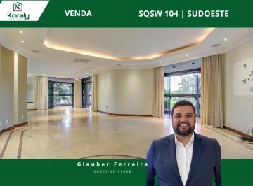 Apartamento de 4 quartos, Brasília · Mansão suspensa, alto padrão, 4 suítes, 4 vagas de garagem — SQSW 104 Sudoeste