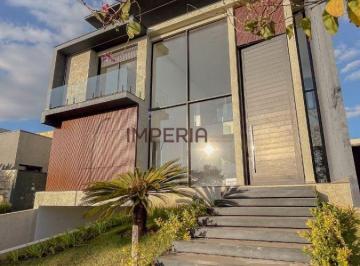 Casa de 4 quartos, Votorantim · Casa de 450 m² com 4 suítes, sauna, 6 vagas e elevador à venda no Alphaville Nova Esplanada 3