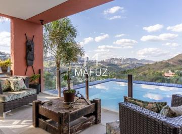 Casa · 440m² · 5 Quartos · 4 Vagas · Casa com 5 dormitórios à venda, 440 m² por R$ 4.837.000,00 - Vila Alpina - Nova Lima/MG