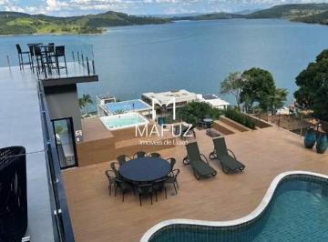 Casa · 1200m² · 8 Quartos · 3 Vagas · Casa à venda mobiliada, com vista para lagoa, 8 suítes, 12 banheiros e 1.200 m² em Escarpas do Lago-