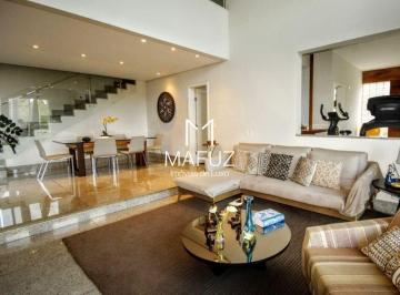 Casa · 412m² · 4 Quartos · 3 Vagas · Casa no Condomínio Vila Castela com 412 m², 4 quartos, 2 suítes e 2 semissuítes por R$ 4.000.000 - N