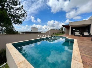 Casa · 270m² · 4 Quartos · 4 Vagas · Casa linear para locação mobiliada | 4 quartos | Vista para as montanhas em Alphaville Lagoa dos Ing