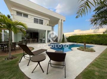 Casa · 408m² · 4 Quartos · 8 Vagas · Sobrado à venda em Campinas, Loteamento Mont Blanc Residence, com 4 suítes, com 408 m²