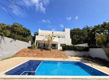 Casa de 4 quartos, Camaçari · Casa Alto Padrão para aluguel ou venda em Busca Vida, 4/4, 3 suítes, piscina com área gourmet