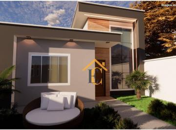 d5609eaadb0a7440c93f992916953e3e6430b2e7 · Casas lineares com 3 quartos sendo 1 suíte à venda, 76 m² por R$ 450.000 - Extensão Serramar - Rio d