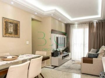 Apartamento · 80m² · 3 Quartos · 2 Vagas · Apartamento com 3 dormitórios à venda, 80 m² por R$ 670. - Chácara Santo Antônio