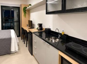Apartamento · 20m² · 1 Quarto - Martins Miranda Negocios Imobiliários · Studio mobiliado na Bela Vista | 20m² com sacada | 1 min da futura estação 14 Bis