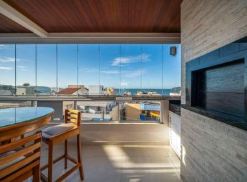 Apartamento · 110m² · 3 Quartos · 1 Vaga · Apartamento para locação de temporada com 03 dormitórios e vista mar sobre avenida principal no cent