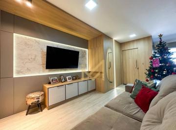 f6820abfc24f57350964ee617b00dd56c7e330ea · Apartamento mobiliado com 1 suíte + 2 dormitórios à venda, 100 m² - Cancelli - Cascavel/PR