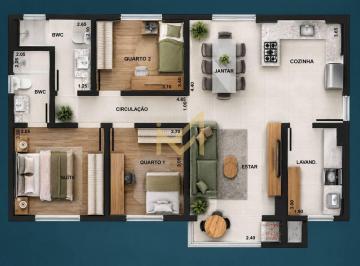 626c77f0563d00c0c318ad36f300b3e36fa1df44 · Apartamento com 3 dormitórios à venda, 82 m² por R$ 576.000,00 - FAG - Cascavel/PR