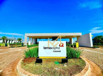 e5ba67dfd5dc686e5ddf22825da505f9120223dd · Terreno no Condominio Terras Alpha I à venda, 300,59m² por R$ 349.000 - Cascavel/PR