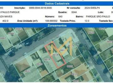 76dd433948ce843008f4b5ccef3a47528b984887 · Terreno à venda, 402 m² por R$ 600.000,00 - Parque São Paulo - Cascavel/PR