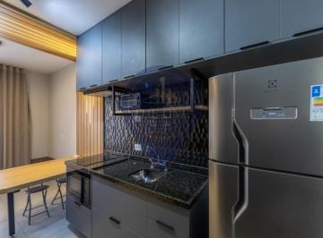 Foto 02 · Studio moderno à venda em São Paulo - Vila Firmiano Pinto: 1 quarto, 1 sala, 1 banheiro, 37m². Aprov