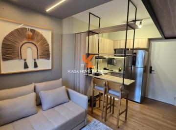 Foto 01 · Studio para locação na Barra, Salvador-BA: 1 quarto, 1 sala, 1 banheiro, 27,14 m² de área. Venha con