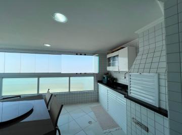 Foto 1 · Apartamento Frente Mar no Maracanã, Praia Grande – 3 Suítes e 2 Vagas