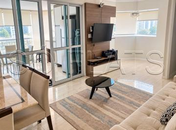 Apartamento · 60m² · 2 Quartos · 1 Vaga · Flat de alto padrão no Estanconfor Villa Olímpia com 60m², 2 dormitórios e 1 vaga de garagem.
