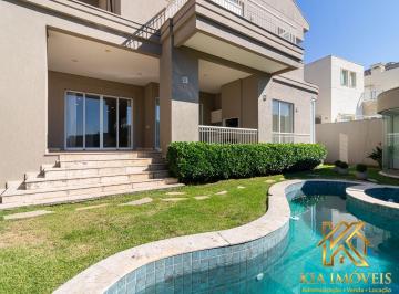Casa · 528m² · 4 Quartos · 6 Vagas · Residencial Tamboré 10 - Casa Alto Padrão para Locação no Tamboré 10 - 4 suítes - 528 m² - Piscina e
