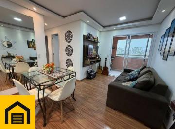 3788c05e94649d83f304e54928686c1157614157 · Apartamento com 3 dormitórios à venda, 60 m² por R$ 445.000,00 - Vila Noêmia - Mauá/SP