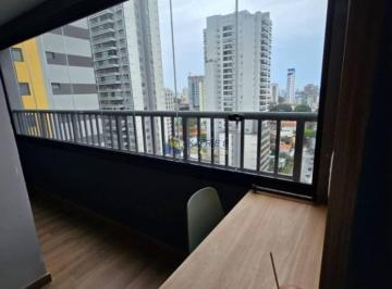 Varanda · APARTAMENTO TIPO STUDIO de 26m² com 1 DORMITÓRIO para LOCAÇÃO ao LADO DA ESTAÇÃO ALTO DO IPIRANGA do
