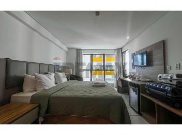 Apartamento · 29m² · 1 Quarto · Flat hotelaria de 29 metros mobiliado à venda no Beach Class Executive no Pina, Recife.