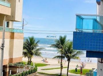 Apartamento · 35m² · 1 Quarto · 1 Vaga · Vista Mar Caiçara - Kitão Frente Rua c/ vaga e elevador - 260 mil