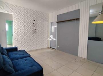 Apartamento · 59m² · 1 Quarto · Apartamento para aluguel no Centro em São Vicente.