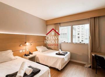 Apartamento · 24m² · 1 Quarto · Flat mobiliado de 1 quarto à venda na Pompéia, Santos