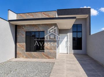 Casa · 60m² · 2 Quartos · 2 Vagas · Casa 3 dormitórios, sendo 1 suíte, à venda, Jardim Brasil, Fazenda Rio Grande PR