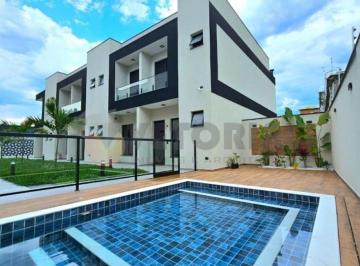 Casa de 2 quartos, Caraguatatuba · Sobrado com 2 dormitórios à venda, 75 m² por R$ 539.000,00 - Capricórnio II - Caraguatatuba/SP