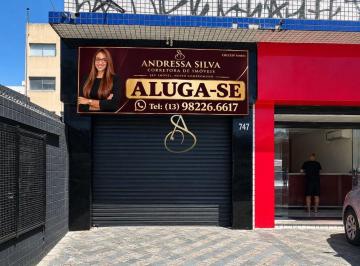 Comercial · 110m² · 1 Vaga · Loja em Boqueirão, Praia Grande/SP de 110m² para locação R$ 6.000,00/mes