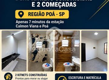 Apartamento · 125m² · 2 Quartos · 1 Vaga · Kitnet em Jardim Emília, Poá/SP de 125m² 2 quartos à venda por R$ 219.000,00
